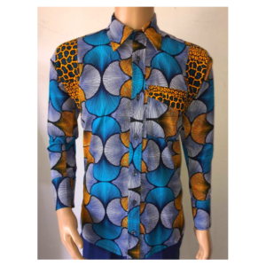 Kokxies Ltd.: Men's Long Sleeve African Print Shirt
