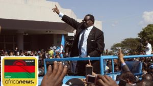 Malawi’s incumbent president Peter Mutharika has been declared winner of the 2019 election, having garnered 38.67% of the votes cast, according to results announced by the electoral commission (MEC)