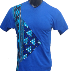 Afrikoncept Blue 'Orchid' T-Shirt
