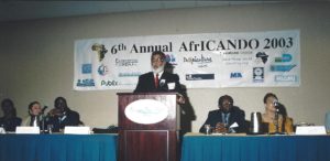 Dr Ingraham delivers speech at 6th Annual AfrICANDO